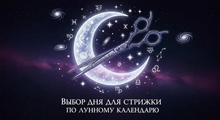 Символ Луны и ножницы - выбор дня для стрижки по лунному календарю