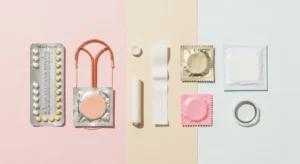 Clean and modern medical flat lay