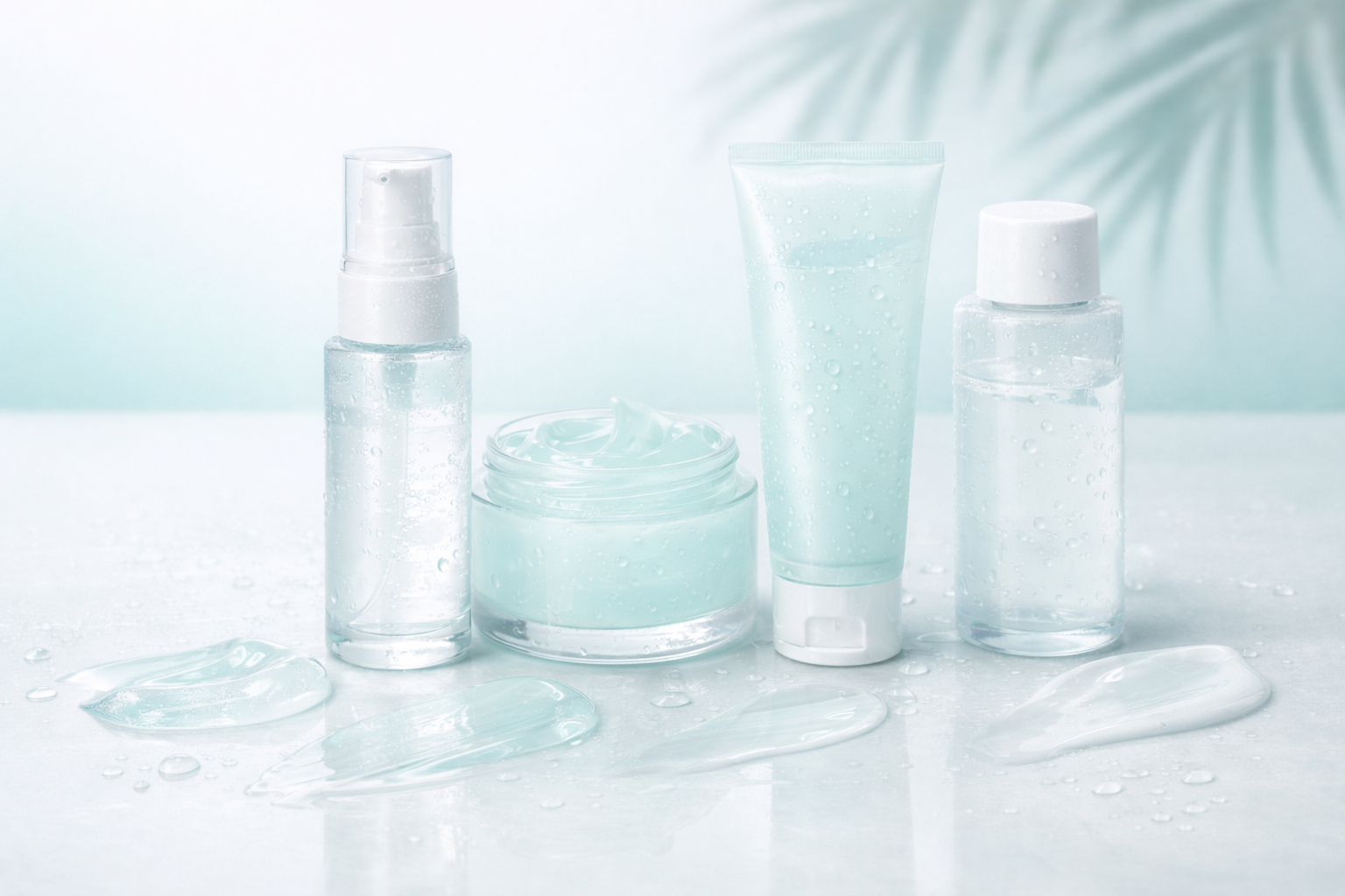 Thai gel moisturizer textures for oily skin in humid tropical climate